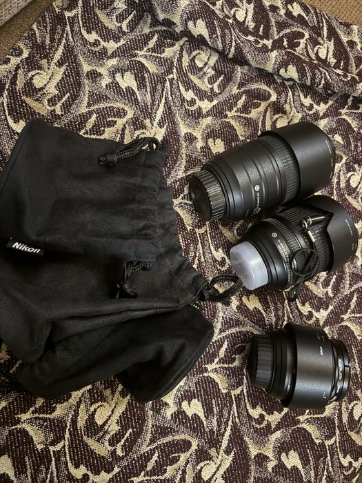 Обʼєктиви Nikon(ідеальний стан)
