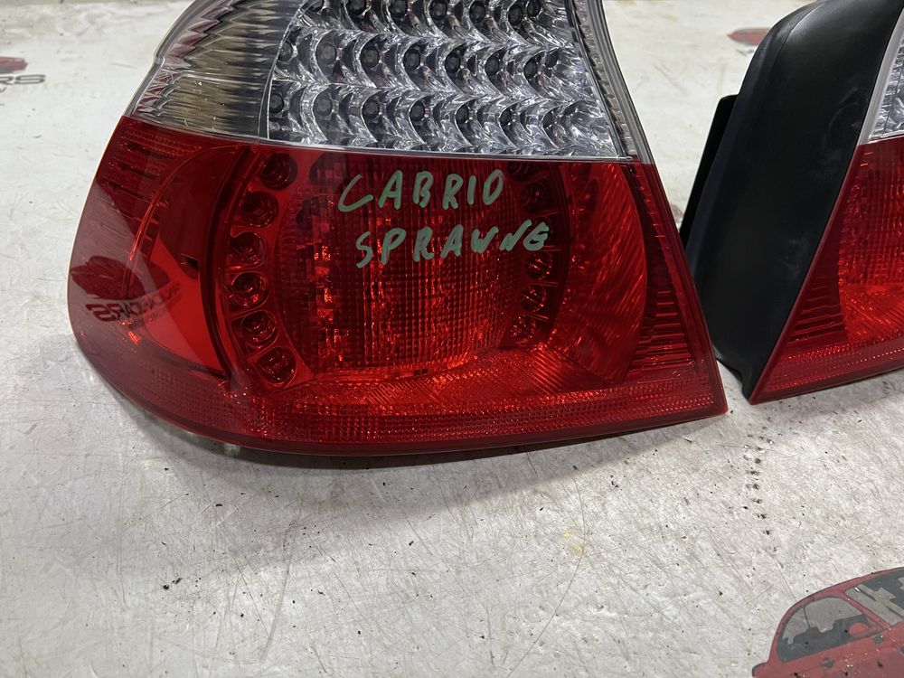 Lampy tyl tylne ledowe lewa prawa lampa led bmw e46 cabrio kabriolet
