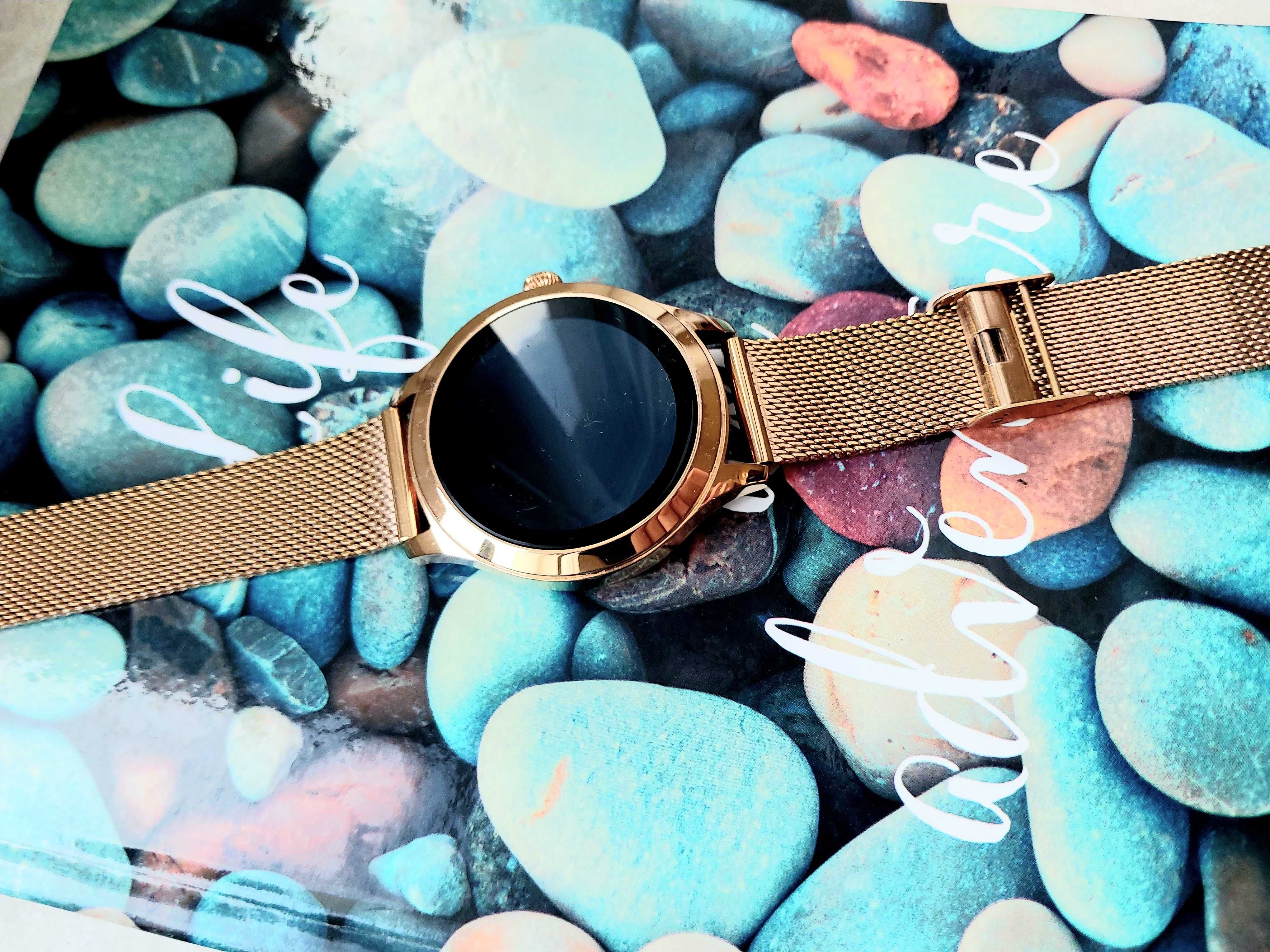 Świetny zegarek smartwatch! :) Piękny / złoty / elegancki !