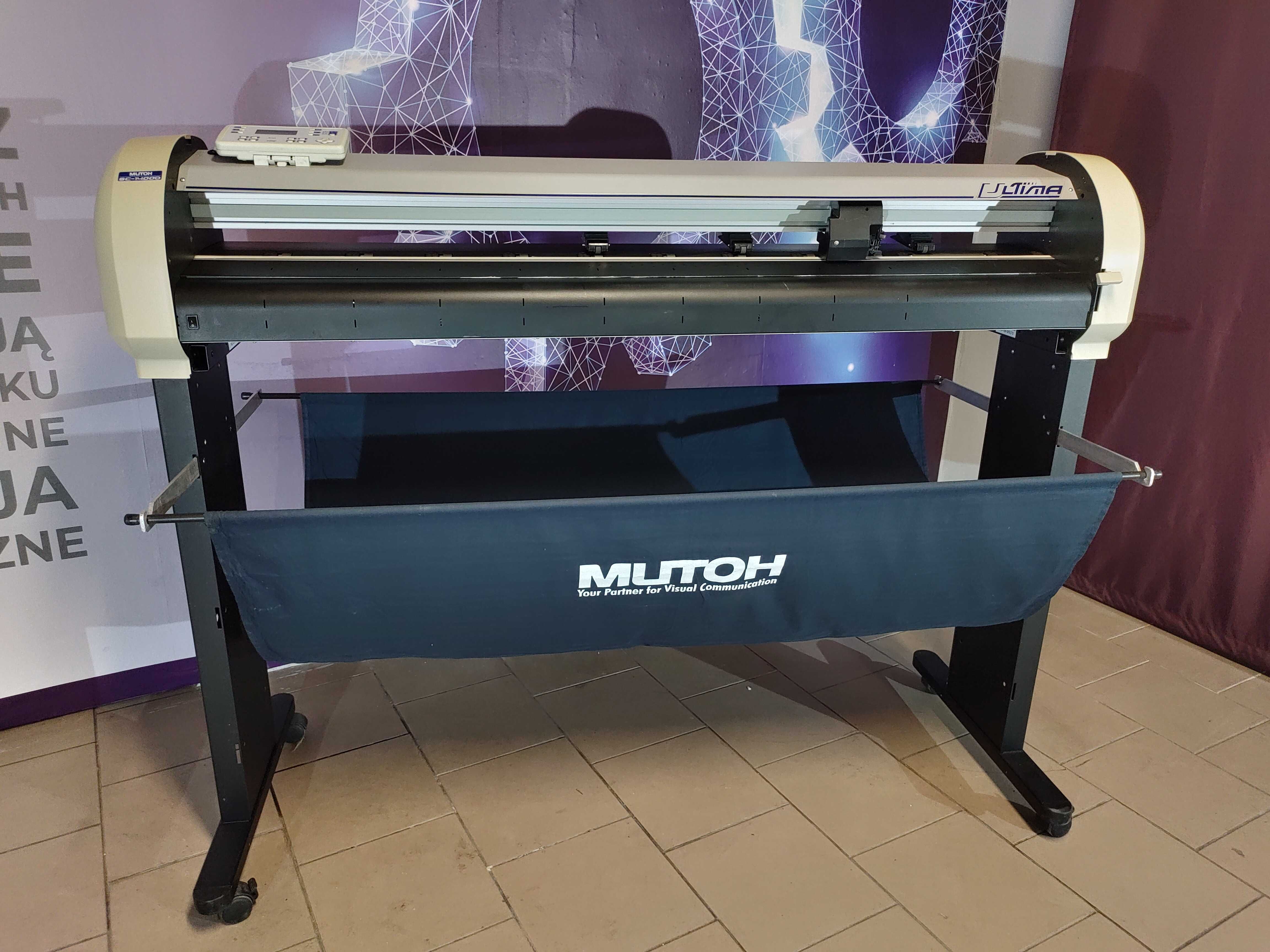 Ploter tnący MUTOH ULTIMA SC-1400D z systemem E-POS sprawny 100 %