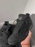 Black/ButyJordan4*RetroUnisextrampkiRozmiar.43