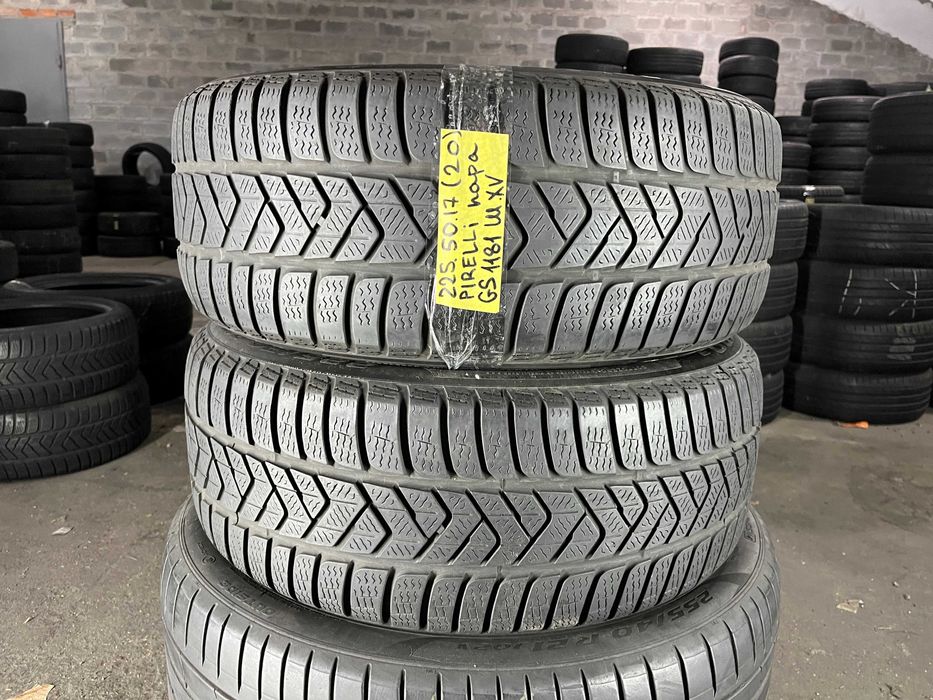 GS1181 Зимові шини 225/50r17 Pirelli Sottozero 3 пара резина р17