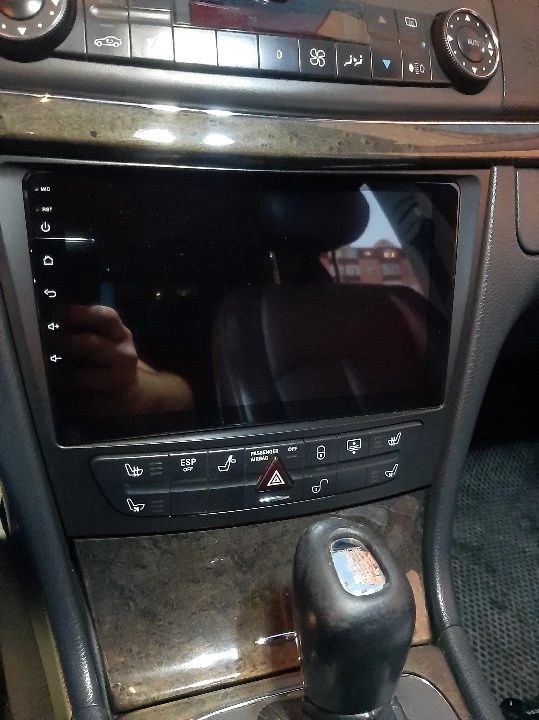 Mercedes w211, w209, w219 автомагнитола android, bluetooth, экран 9'
