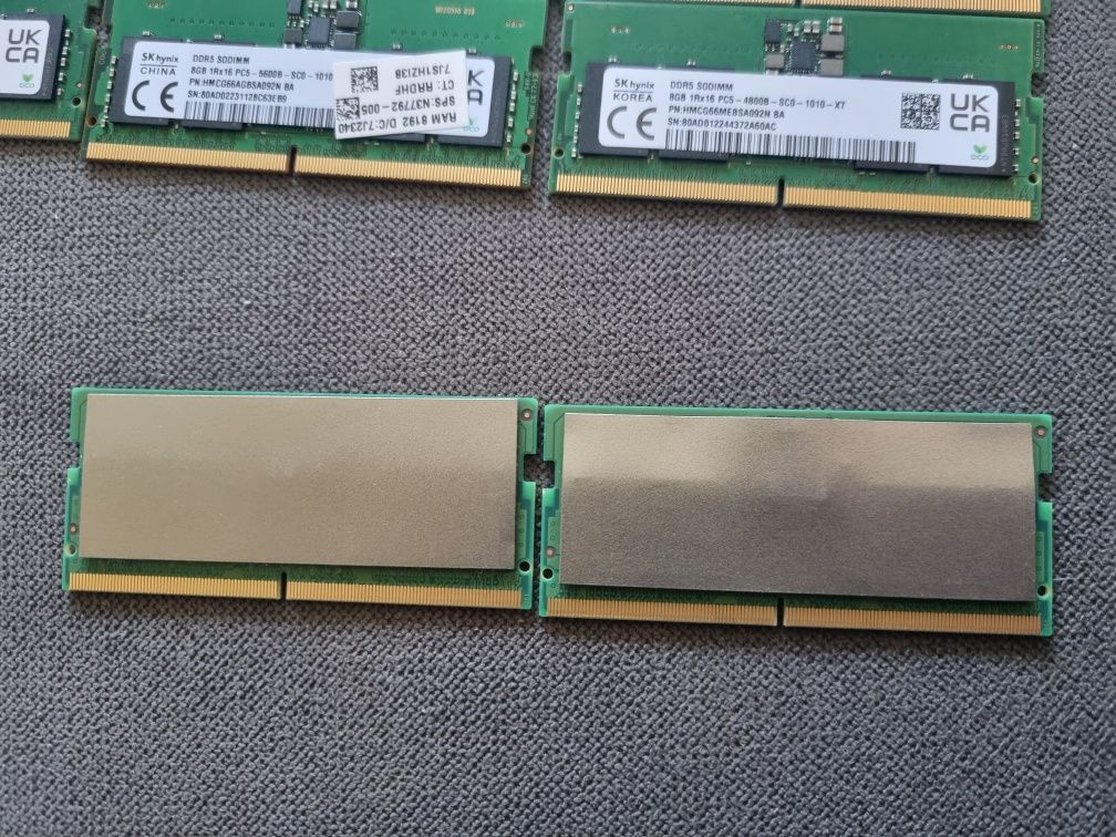 Продам оперативну пам'ять  DDR 5 для ноутбука