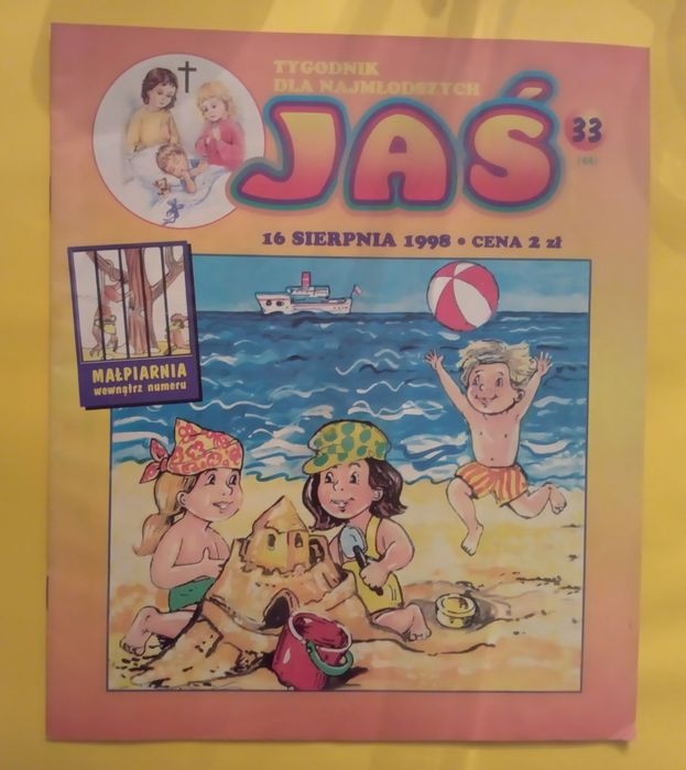 Sprzedam tygodnik dla najmłodszych 1998 r.
