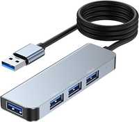 4-portowy koncentrator usb 3.0, ultrapłaski