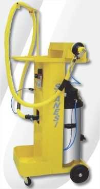 Aspirador com 2 saídas  2000W pneumático para pintura spanesi