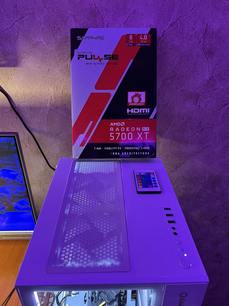 Стаціонарний ПК ігровий RX 5700 8GB Системник Xeon 20 ядер / SSD 512GB