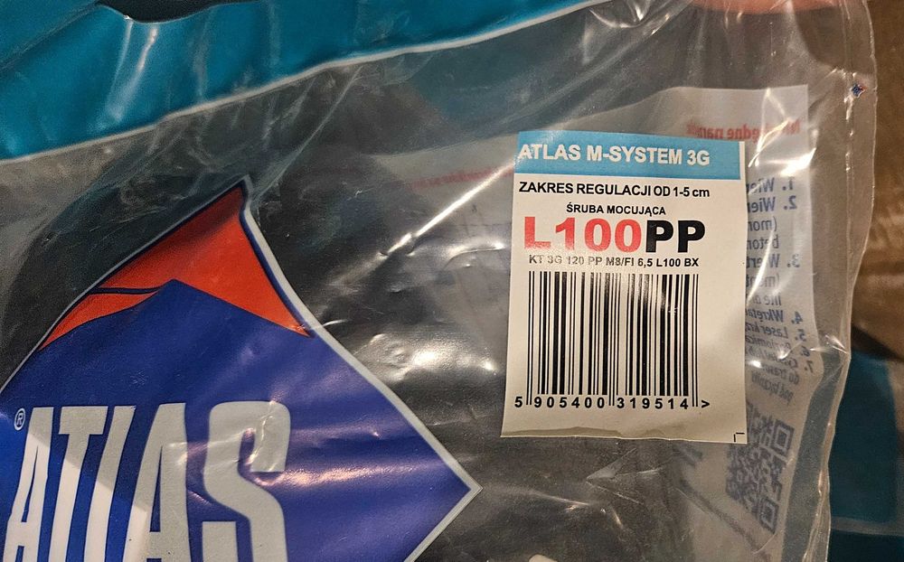 Atlas M system L 100 11 opakowań