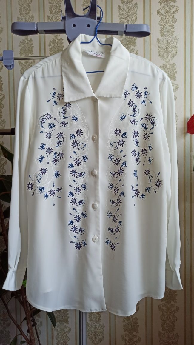 Блуза,рубашка 46-48,размер Л.