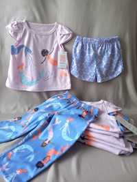 Дитячі піжами фірми Carter’s, одяг для дому, піжами для дівчат Є ОПТ