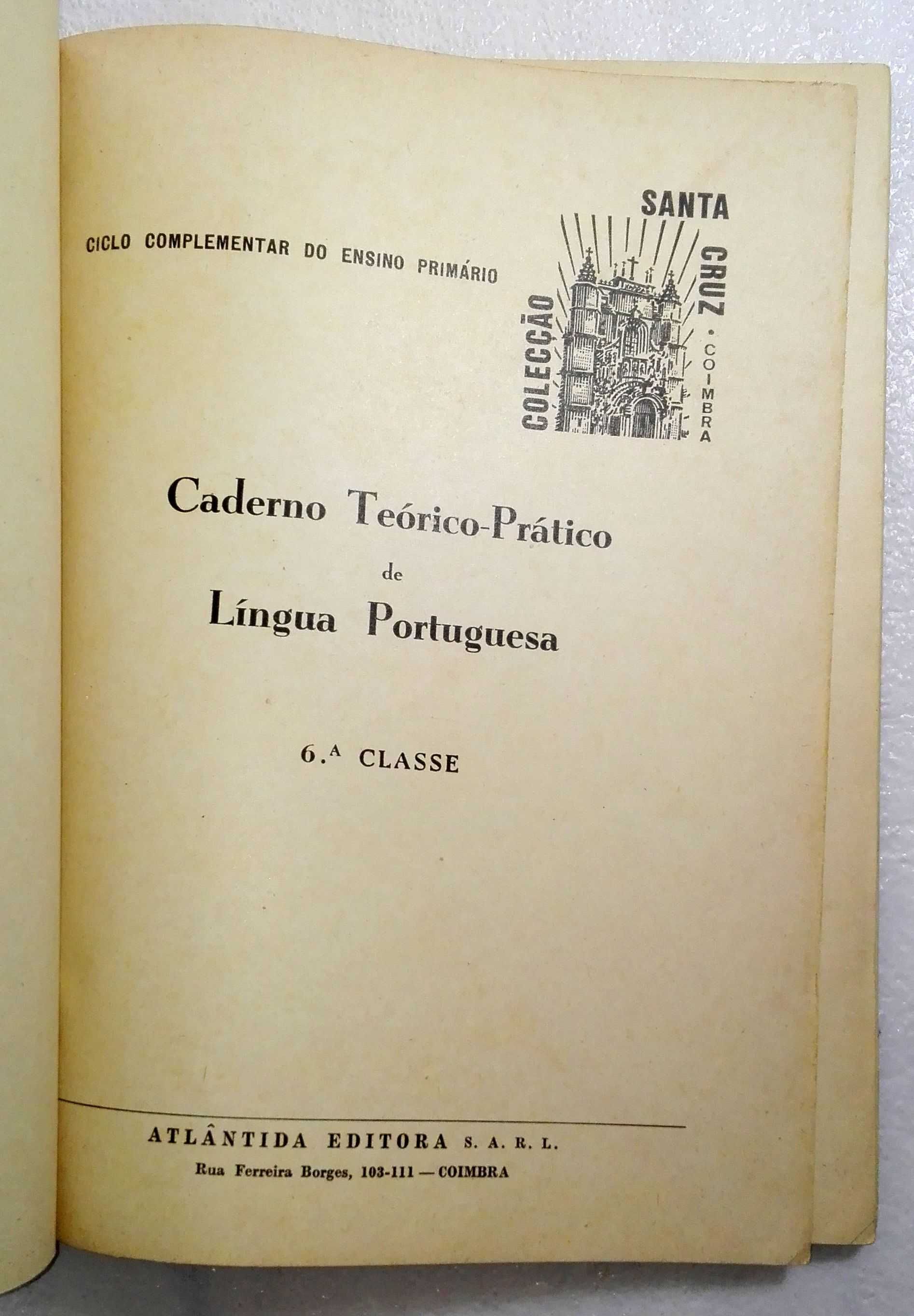 Caderno Teórico-Práctico de Português - 6ª classe (mui antigo)
