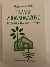 Finanse zrównoważone rozwoj ryzyko rynek Magdalena Zioło