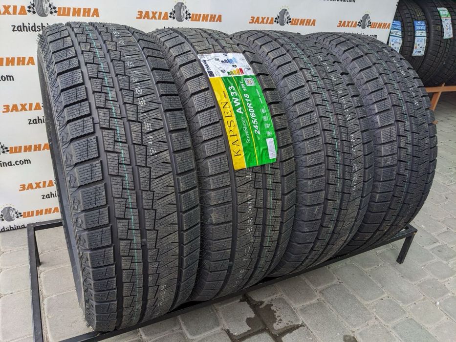 Зимові 245/60R18 Kapsen SnowShoes AW33 105T шини нові (4шт)