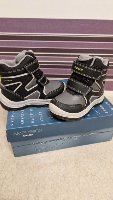 Зимові термо чоботи черевики Geox р.25,26 Оригінал!