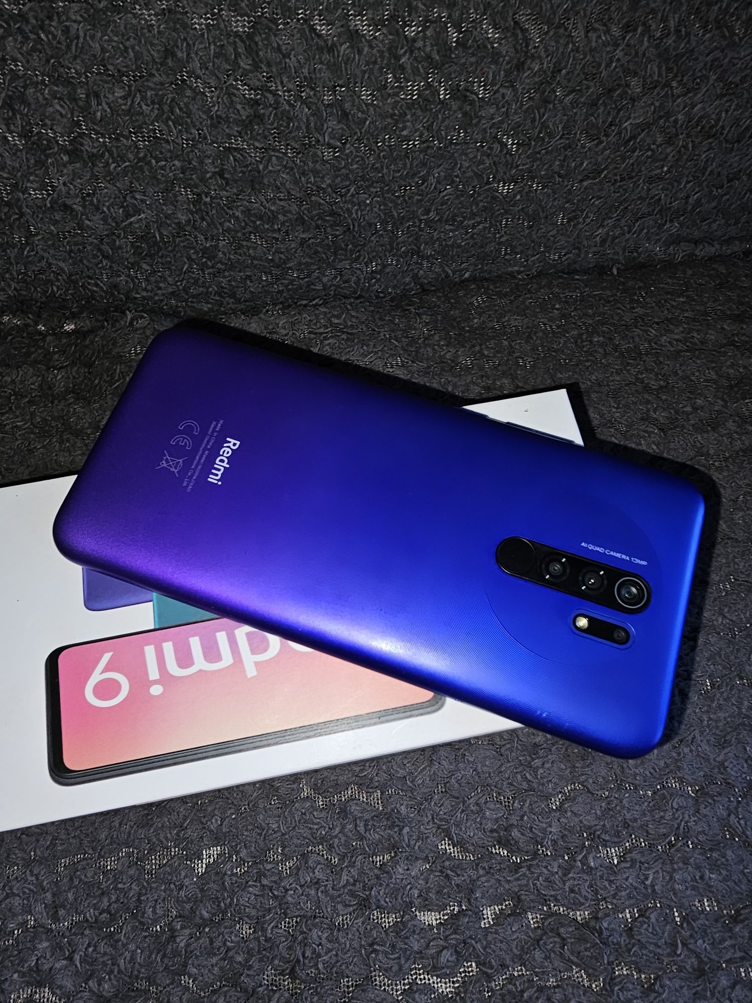 Telefon Redmi 9 Sunset Purple 4GB RAM, 64GB.