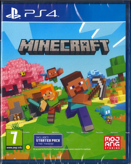 Minecraft + Pakiet Startowy PL/ENG (PS4) Gra nowa w folii