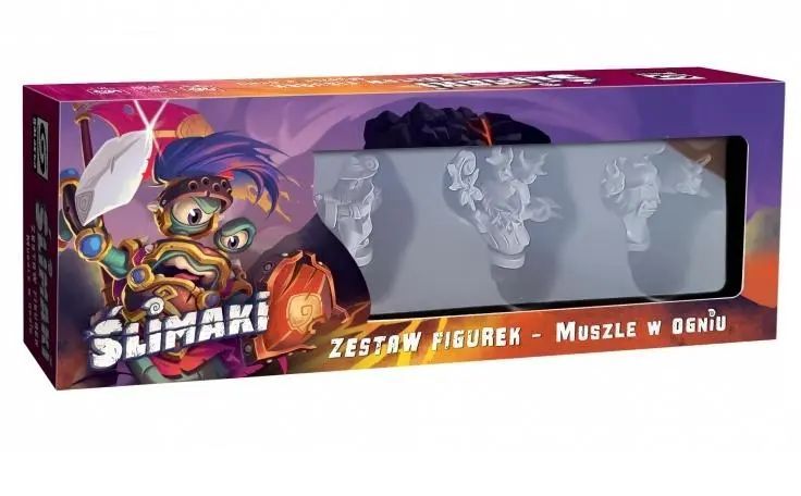 Ślimaki Muszle w ogniu - zestaw figurek GALAKTA. Galakta