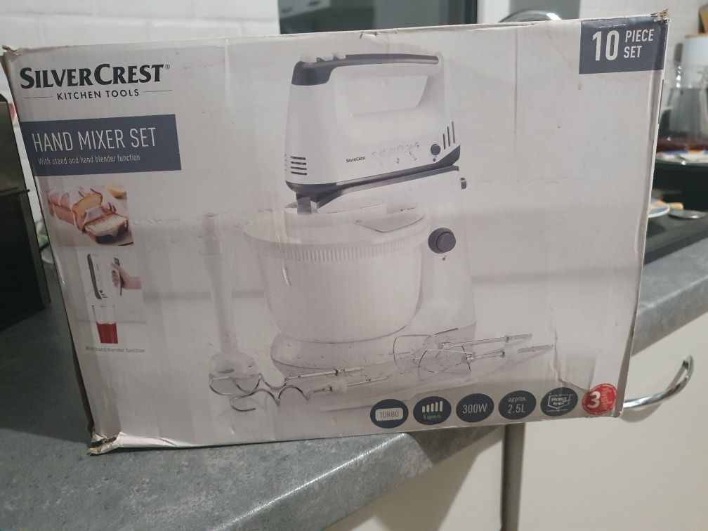 Mikser robot kuchenny z misą silvercrest 300w
