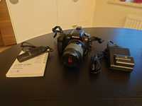 Aparat Sony Alpha A350 Lustrzanka duży zestaw Canon Nikon