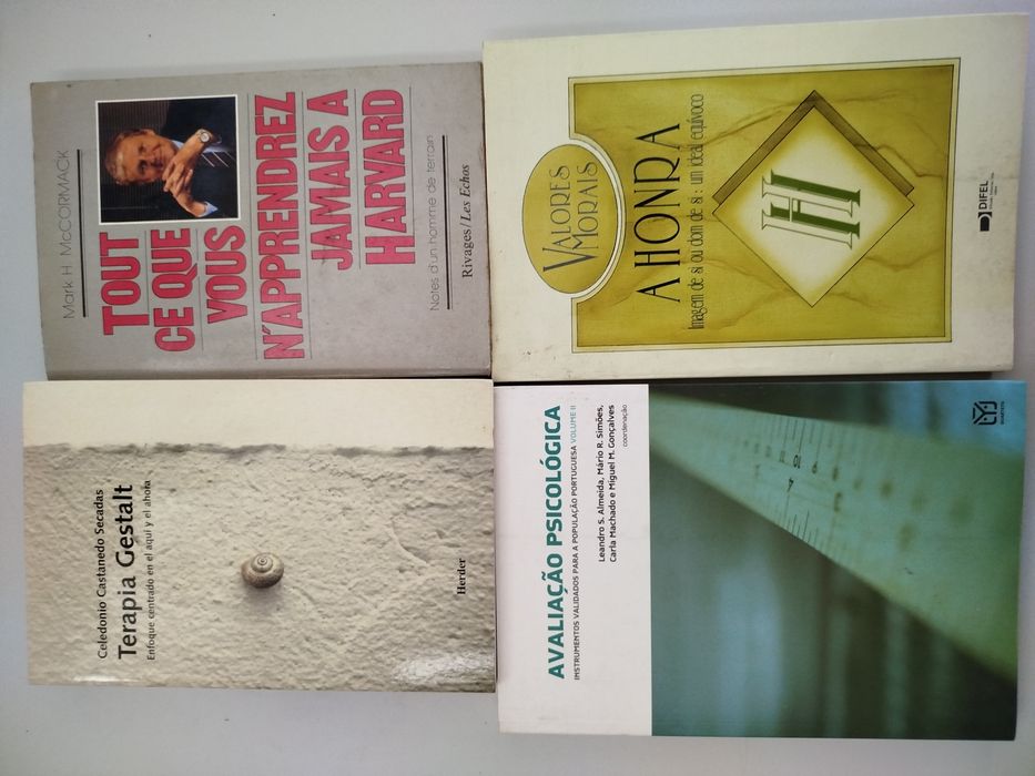 Livros de Psicologia, sociologia e outros