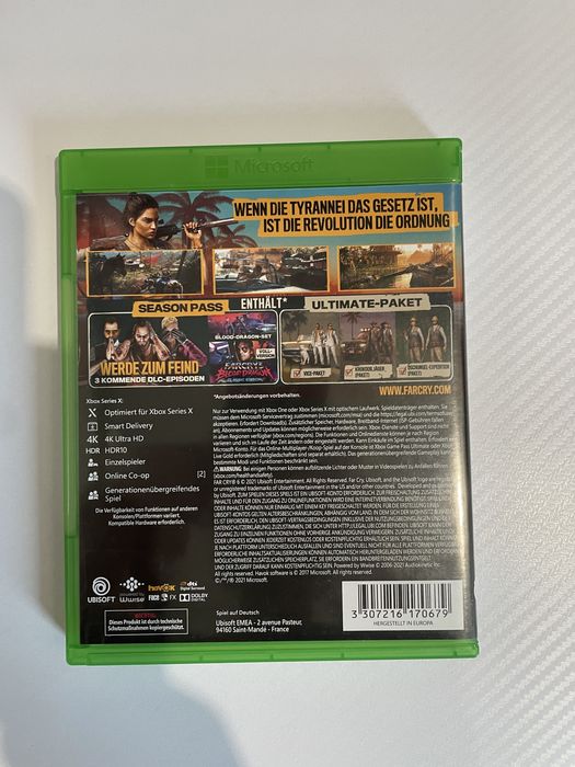 Gra xbox farcry 6 ultimate edition