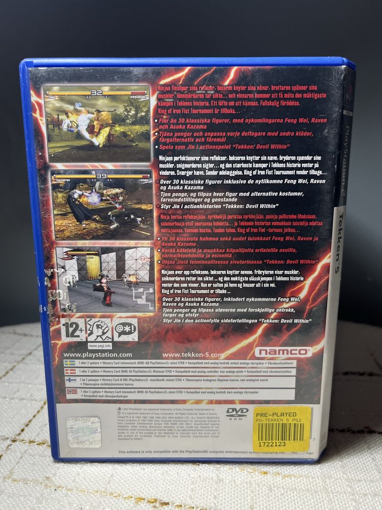 Gra Tekken 5 PS2
