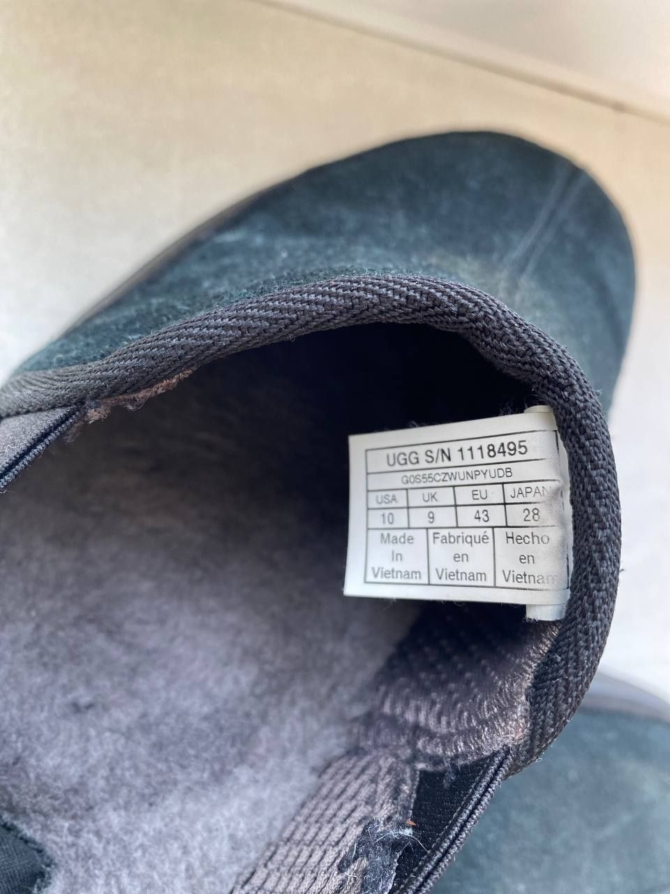 Цена топ Мокасини ugg туфли 43р натуральна замша