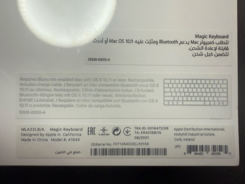 Apple magic keybord klawiatura nowa