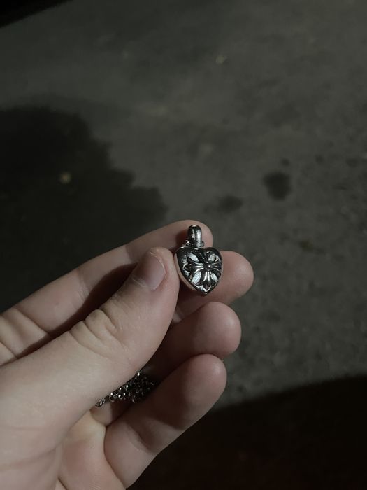 Кулон Chrome Hearts в формі серця