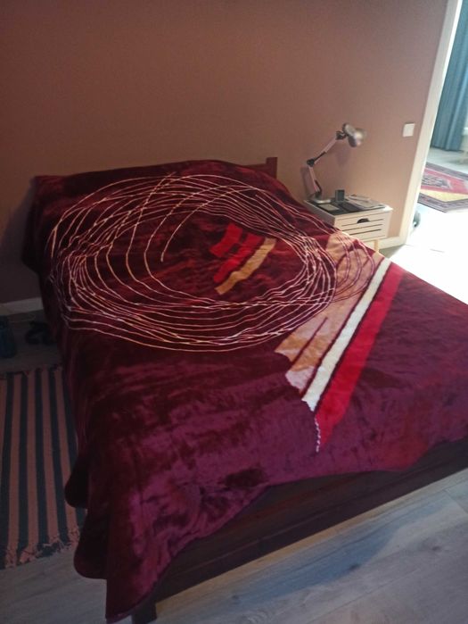 Розкішний плед -покривало з штучного хутра 220х240 см