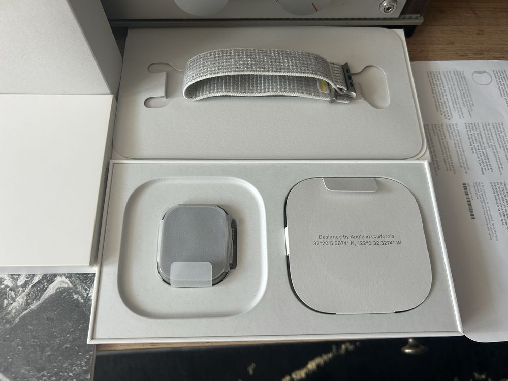 Aplle Watch Ultra GPS+Cellular/A2684/Komplet/Bez Rat/Titanium!