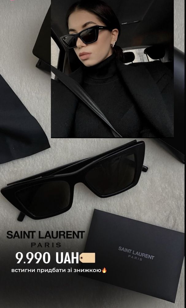 Оригінал! saint laurent saint laurent sl 276 mica-001 53