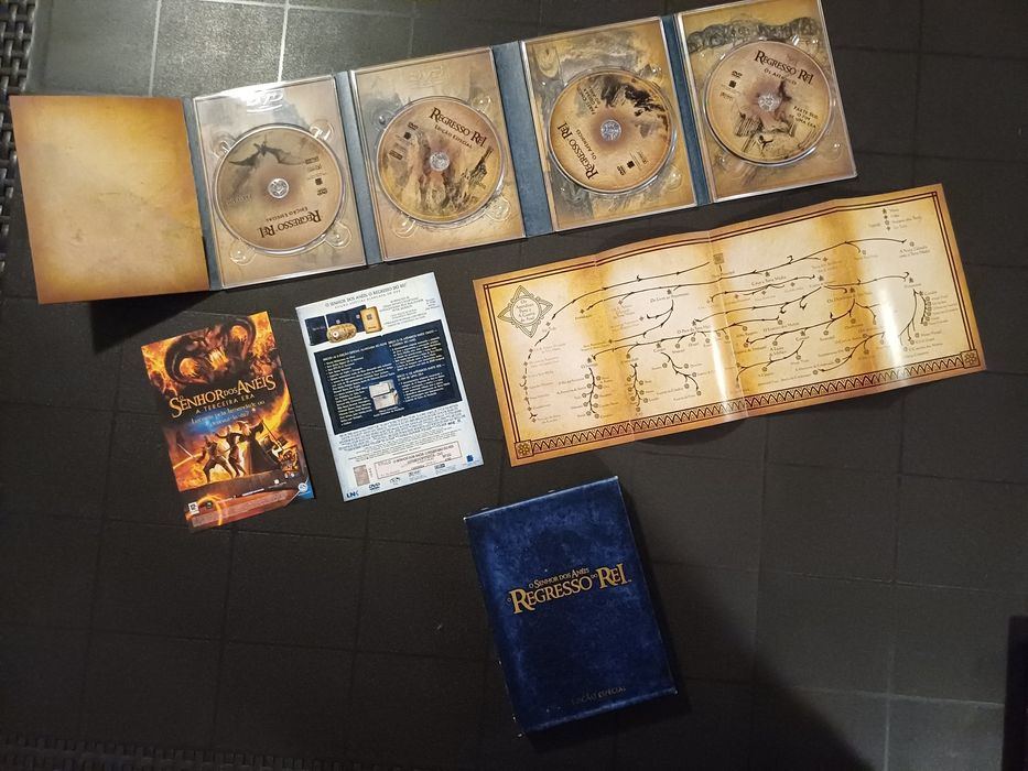 Coleção Especial DVD Filme&Músicas - Senhor dos Anéis - Trilogia