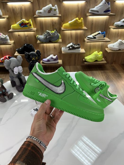 Кросівки Nike Air Force 1 low x Off-White “Brooklyn”Green