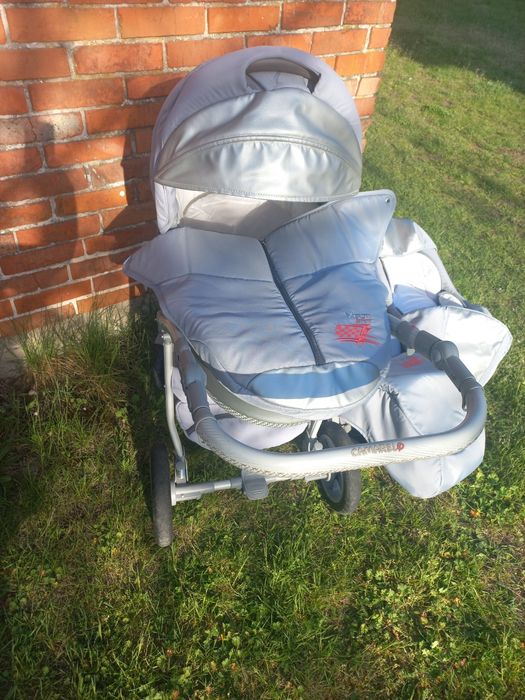 Sprzedam wózek 3w1 Camarelo Vision Sportline srebrny