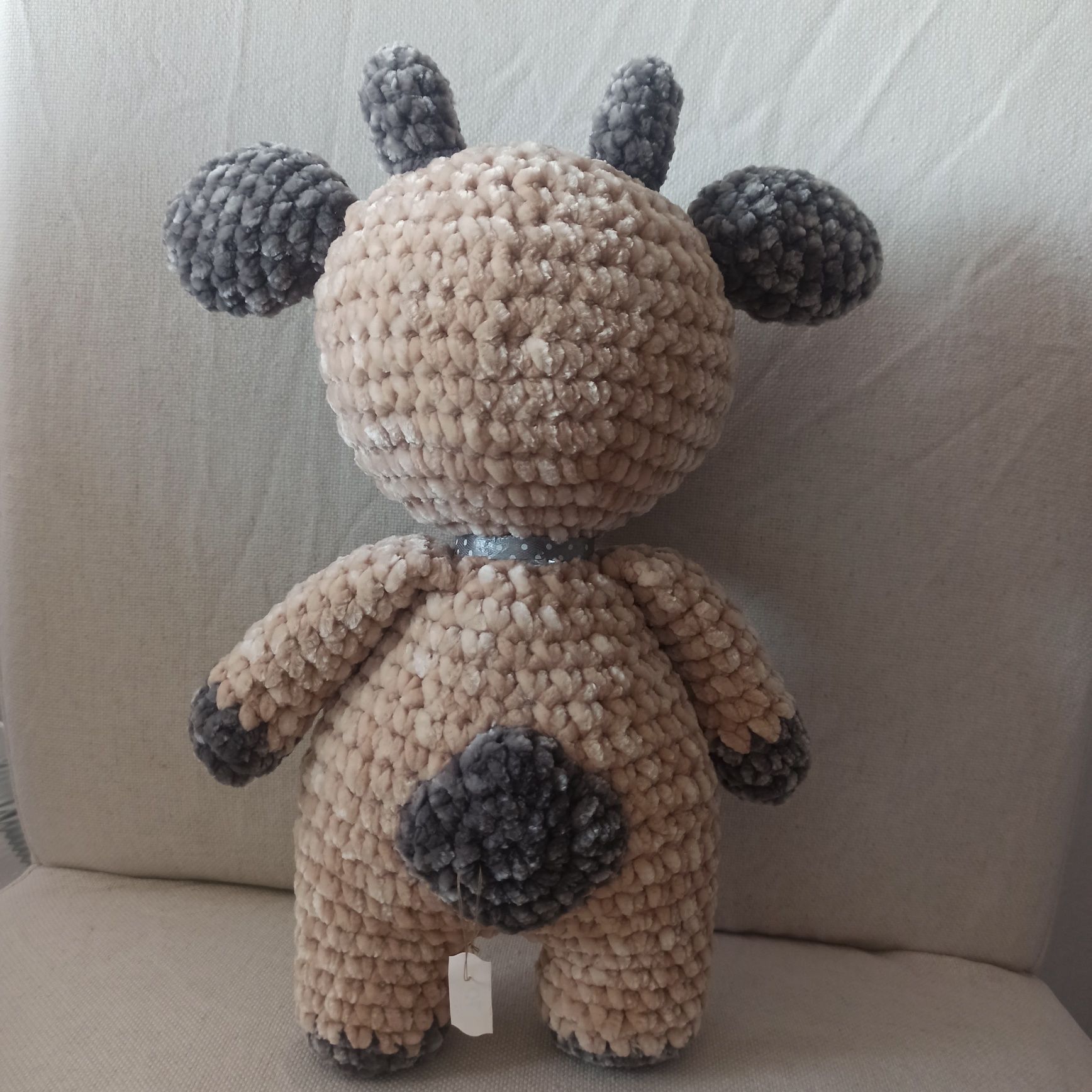 Krówka na szydełku handmade