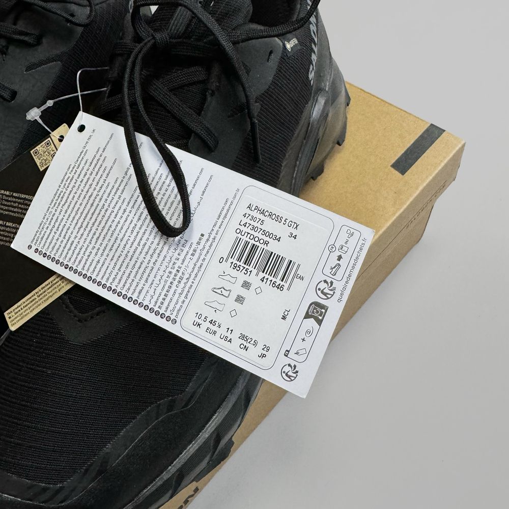 Кроссовки Salomon Alphacross 5 Gore-Tex GTX Новые
