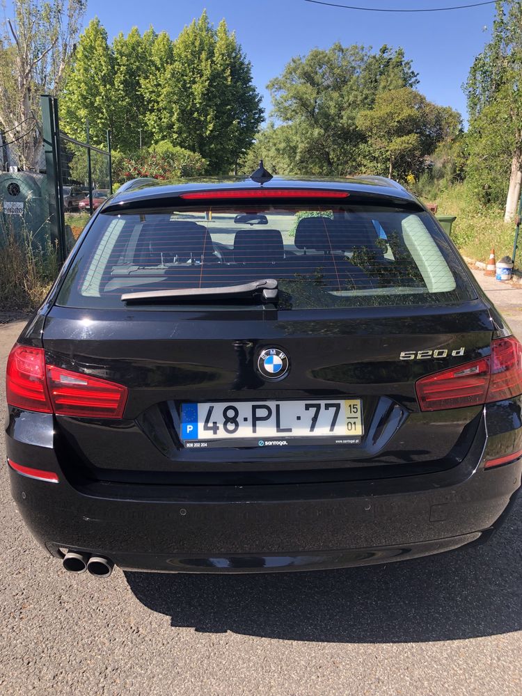 BMW 520D Touring caixa automática cor preto