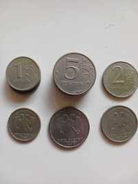 1,2,5 и 10 рублей, Банк России, 1997-1998 год