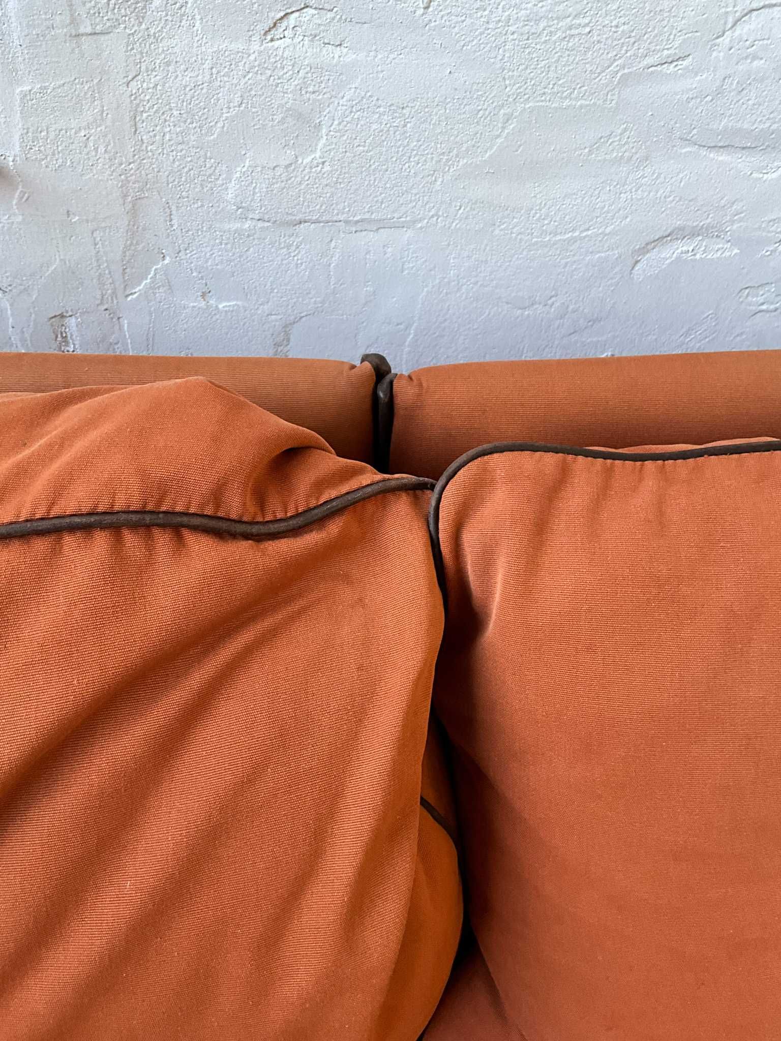 Cassina włoska sofa Tilbury proj. Mario Bellini lata 70 vintage design