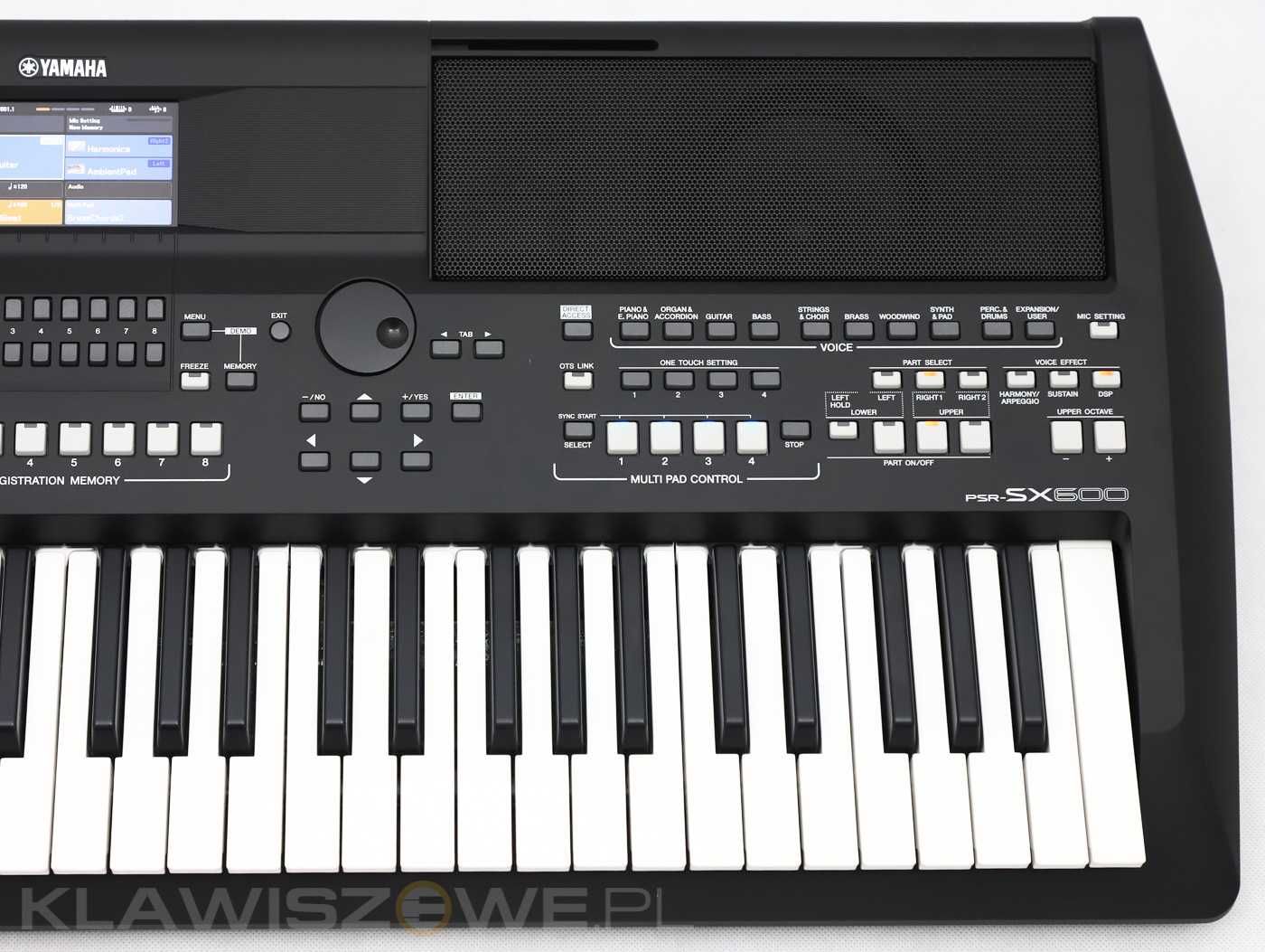 YAMAHA PSR-SX600 + 5 packów i style / NOWY / zostaw stary