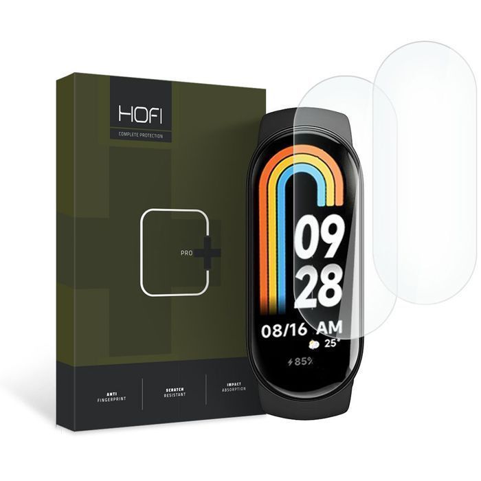 Folia Ochronna Hofi Hydroflex Pro+ 2-Pack do Xiaomi Smart Band 8/8 NFC