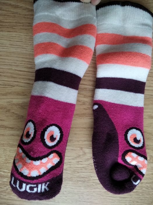 Skarpety narciarskie, super ciepłe 19-22