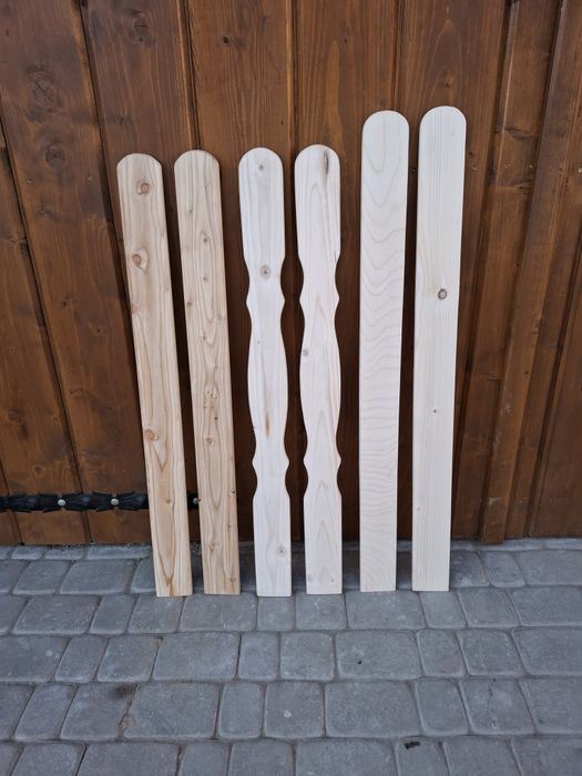 Sztachety drewniane świerk/ modrzew PRODUCENT