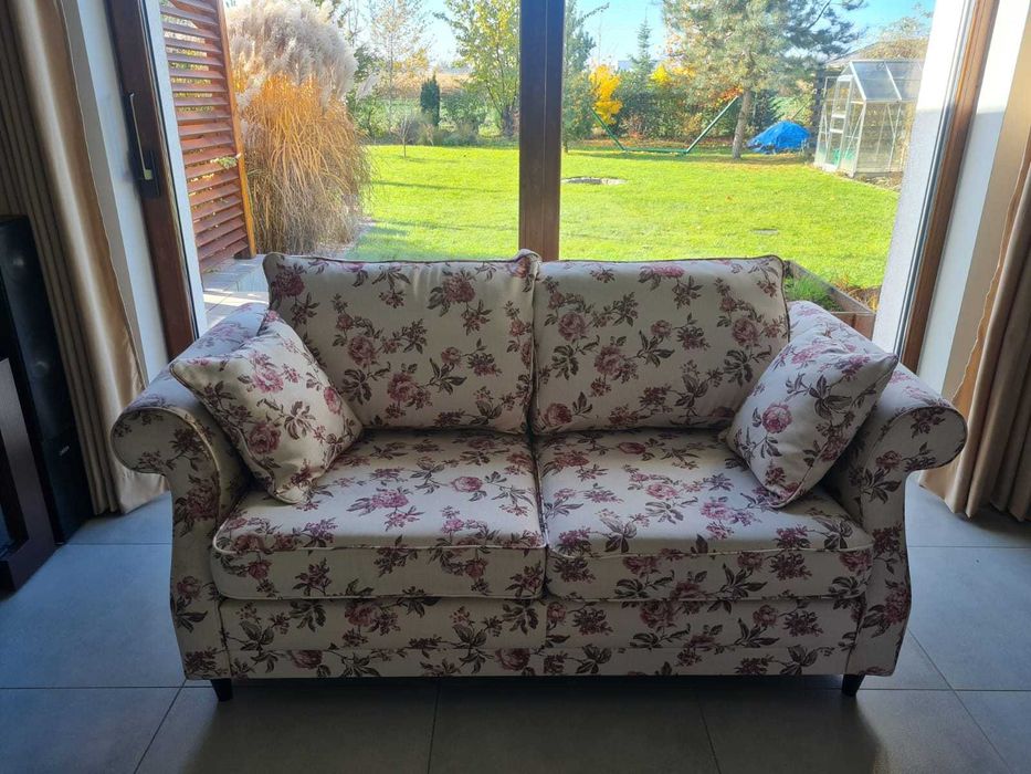 Sofa w kwiaty - przepiękna!