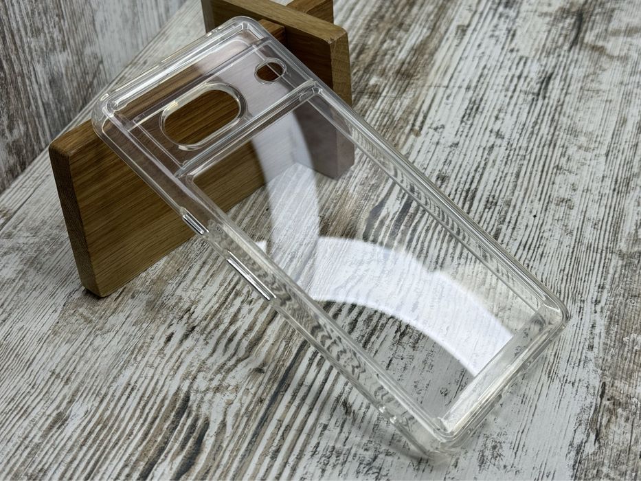 Чехол прозрачный на Google Pixel 7 Pro. Чохол