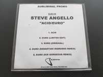 Steve Angello - Acid / Euro - Promo CDR - Mint-