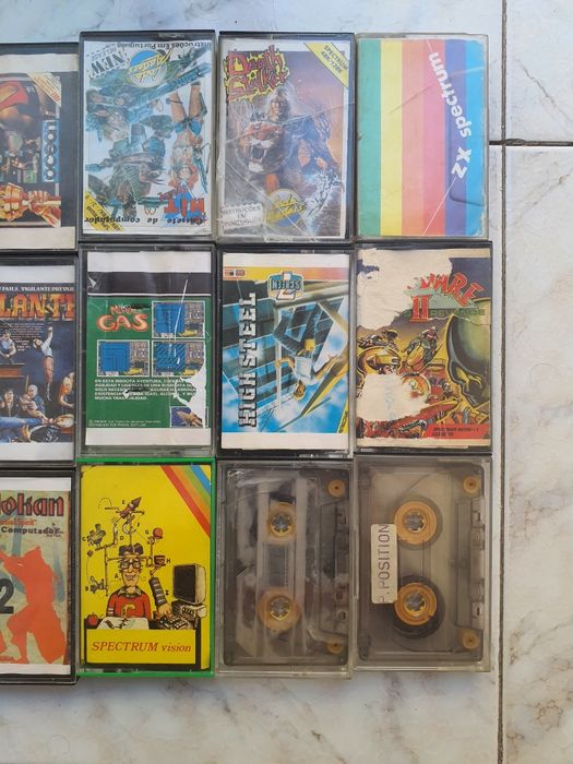 18 cassetes para Zx spectrum
