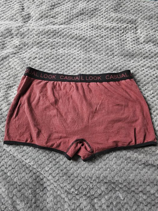 Bokserki męskie Livergy 36cm L/XL bordowe